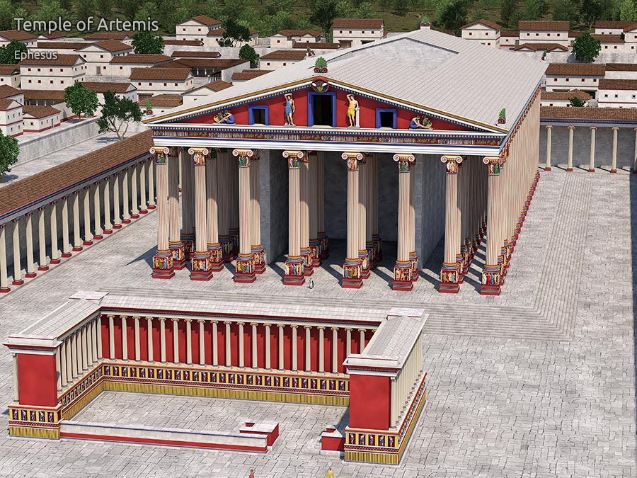 Virtual Reconstruction of The Temple of Artemis at Ephesus