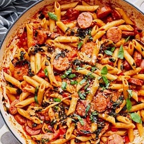 Quick Pasta Toss (Pasta Fullenweider)