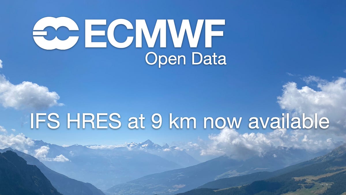 ECMWF Transitions to Open Data