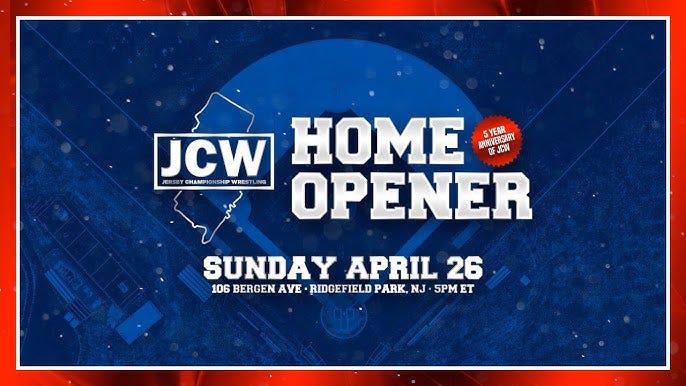 JCW PRESENTS - Home Opener (LIVE PRO WRESTLING)