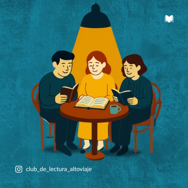 ¿Te quedás en nuestro club de lectura?