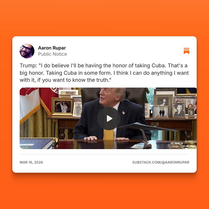 Aaron Rupar (@aaronrupar): 