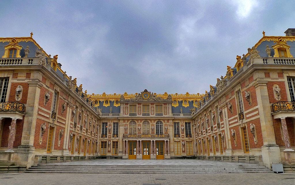 The Palace of Versailles is one of the Largest Baroque Palaces in Europe The Palace of Versailles is one of the Largest Baroque Palaces in Europe