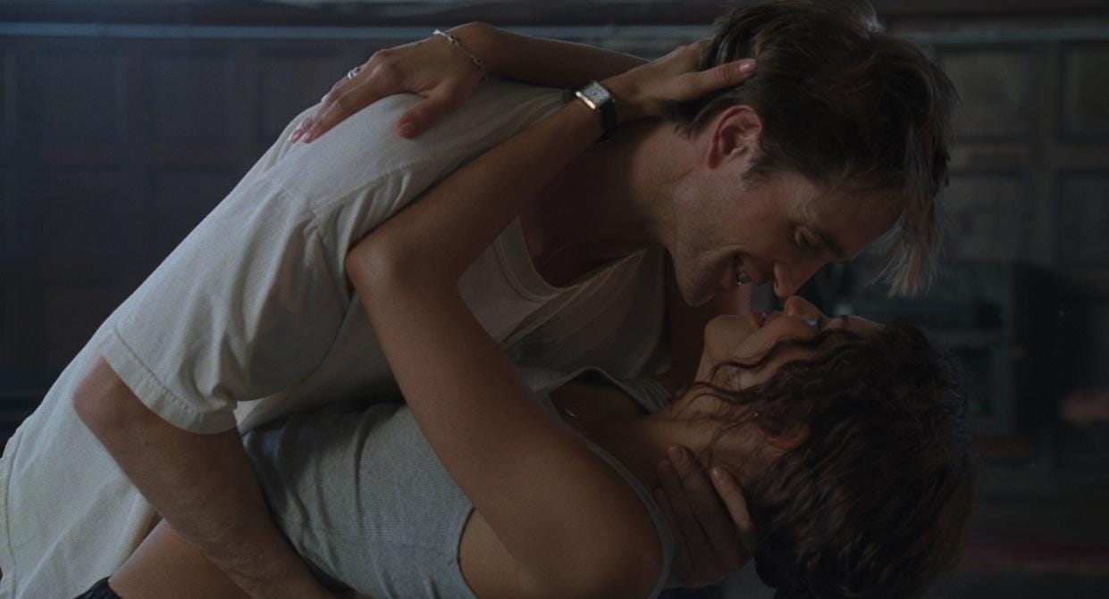 Robert Pattinson as Charlie and Zendaya as Emma in The Drama. —A24 Robert Pattinson as Charlie and Zendaya as Emma in The Drama. —A24