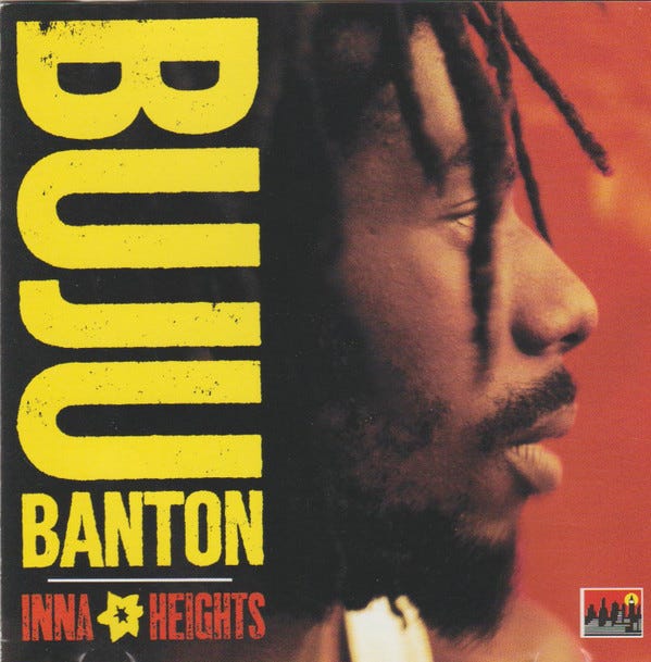 Buju Banton - Inna Heights (1997, EOD, CD) | Discogs