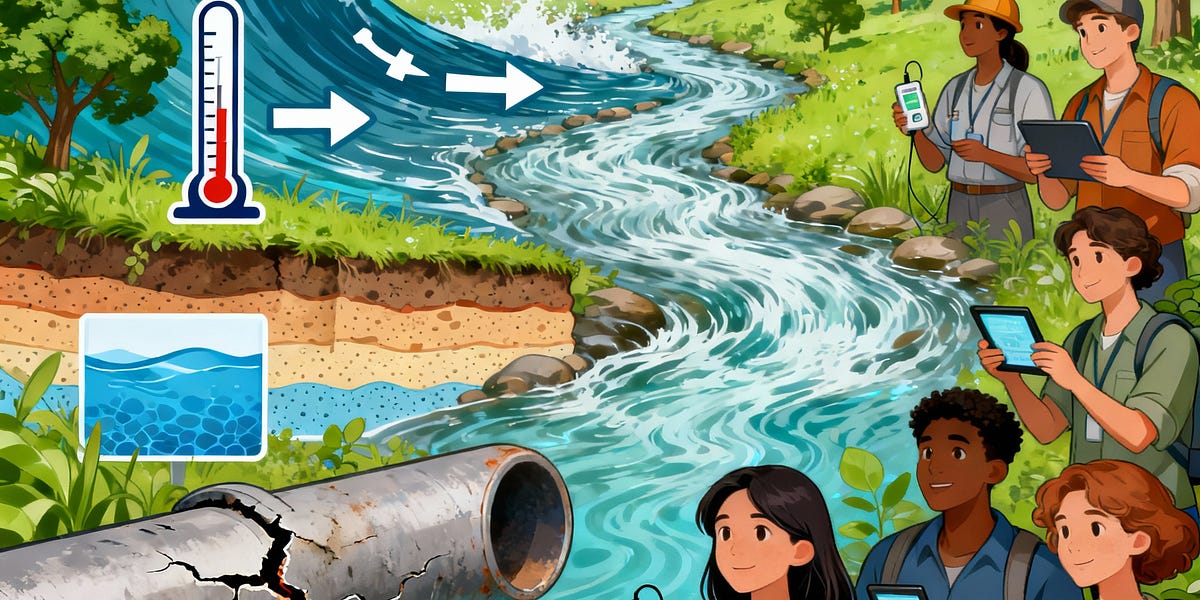 Whats new in Hydroinformatics Engineering ?Click here to know : https://open.substack.com/pub/hydrogeek/p/hydro-news-ep-1?r=c8bxy&utm_campaign=p...