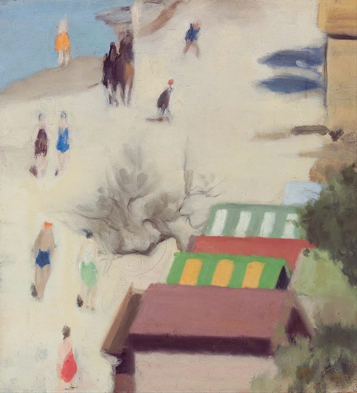 Clarice Beckett, Sandringham Beach, 1933 Clarice Beckett, Sandringham Beach, 1933