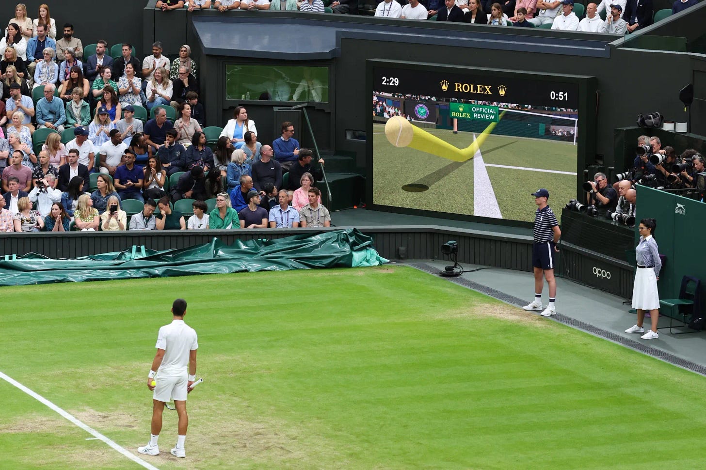 Wimbledon usa sistema de IA da Sony para substituir juízes - Bloomberg