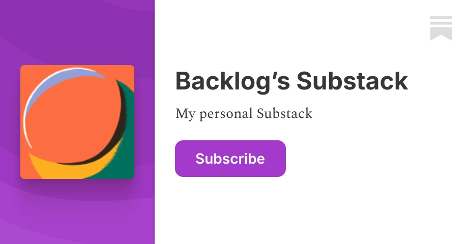 Substack Com/login Backlog’s Substack | Substack