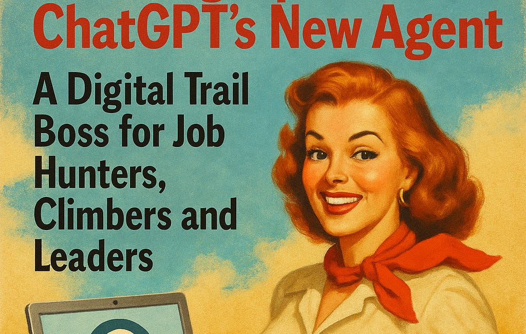 🔒Leader's Dispatch: How ChatGPT’s Agent Can Lasso 🤠 Your Job Search & Career Goals 🤑