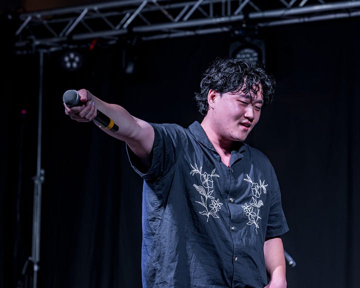 Tyler Parker + Old Chingu and their friends performing live.