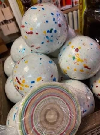 r/nostalgia - a collection of colorful plastic balls.
