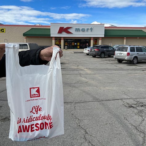 Kmart Hamilton Montana old logo classic Kmart how many kmarts are left