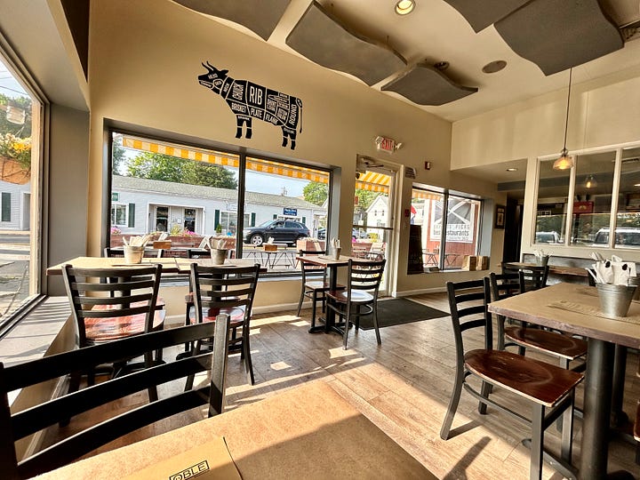 platter, interior, restaurant, tables, chairs, window