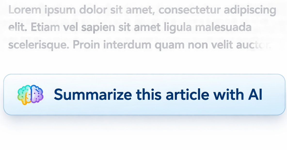 summarize this article with AI mockup (AI generated)