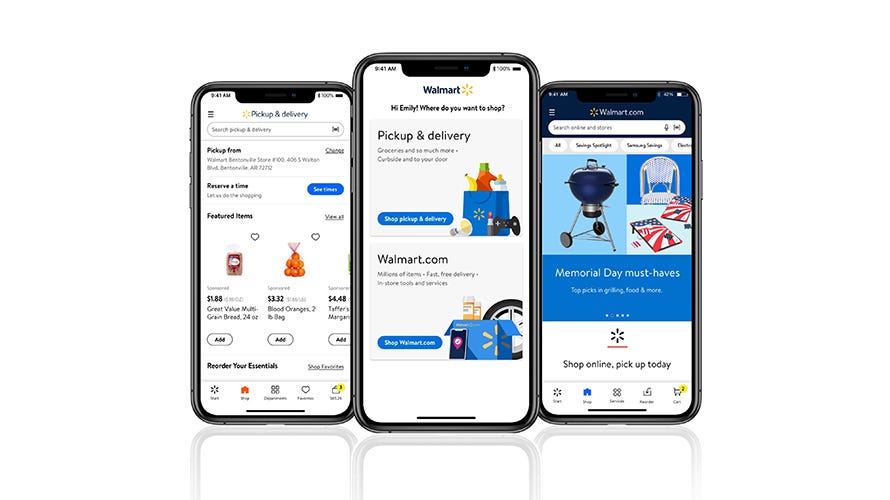 Walmart Streamlines Mobile Shopping With a New App Walmart Streamlines Mobile Shopping With a New App