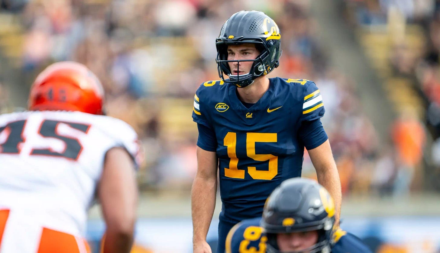Mendoza Selected As Manning Award Quarterback Of The Week - California  Golden Bears Athletics