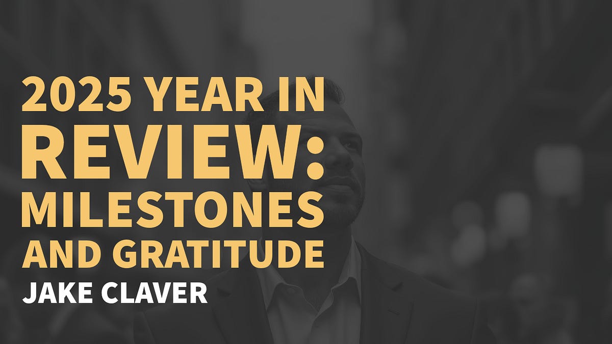2025 Year in Review: Milestones and Gratitude