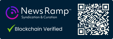 Blockchain Registration, Verification & Enhancement provided by NewsRamp™