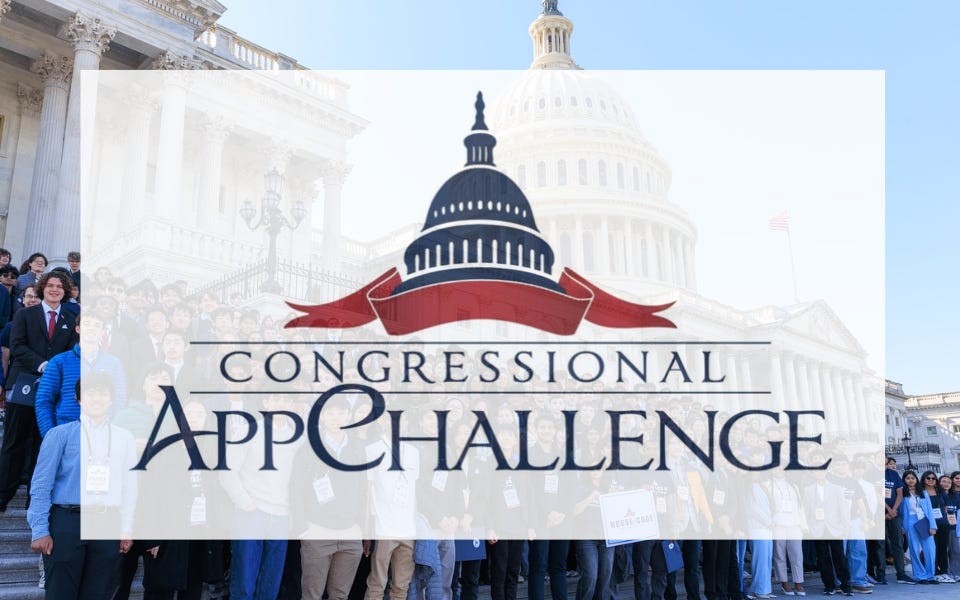 Special Event with Congressional App Challenge Winner & MIT Freshman