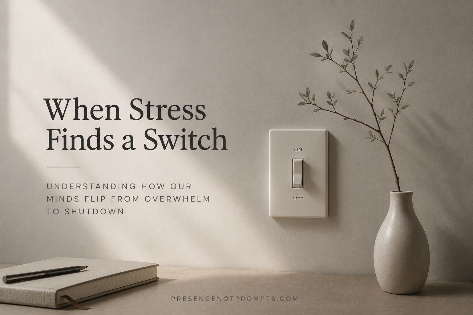 When Stress Finds a Switch When Stress Finds a Switch