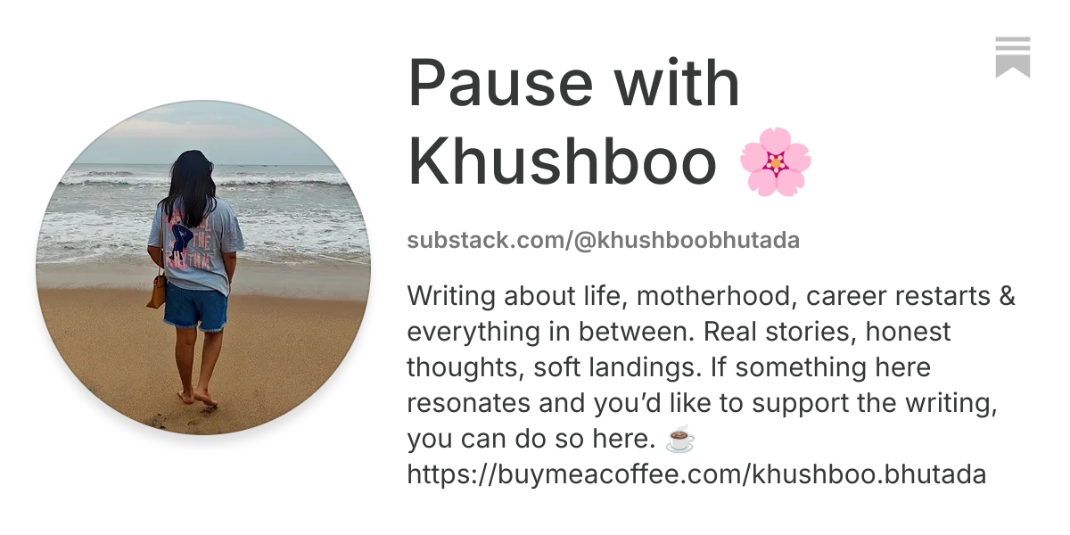 Khushboo 🌸 | Substack