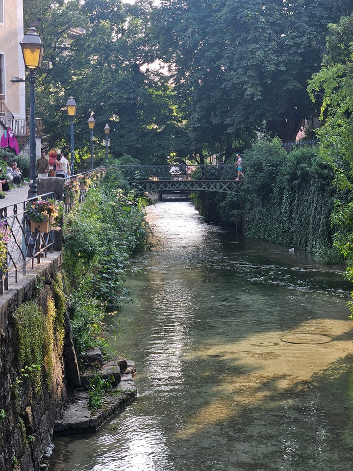 A showcase of annecy's amazing water