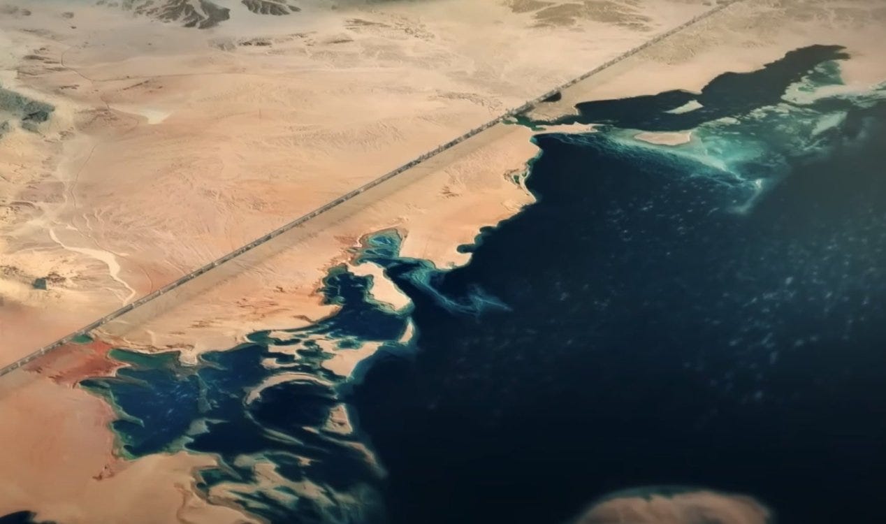 O que aconteceu com a megacidade de 1,5 trilhão de dólares e 170 quilômetros de extensão da Arábia Saudita? O que aconteceu com a megacidade de 1,5 trilhão de dólares e 170 quilômetros de extensão da Arábia Saudita?