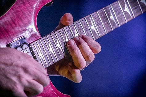 Taylor Reed, Lead Guitar and Vocals / All photos by author