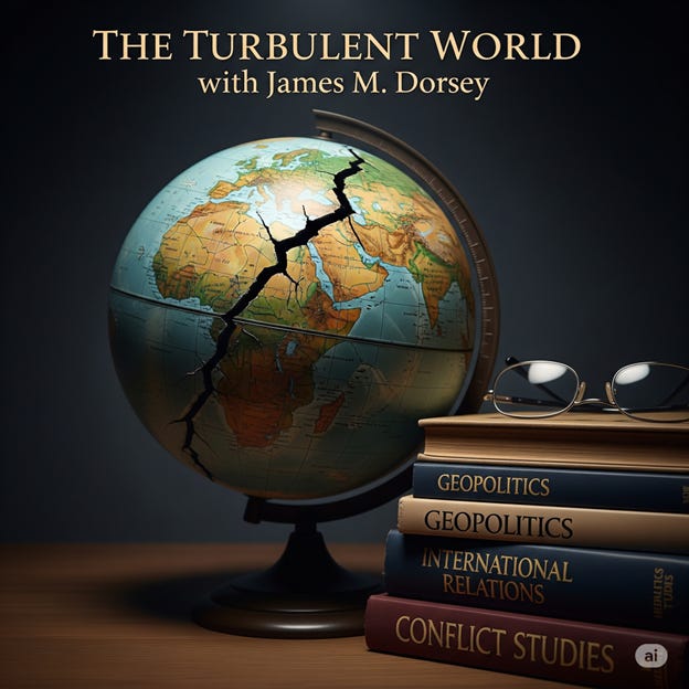 The Turbulent World with James M. Dorsey logo