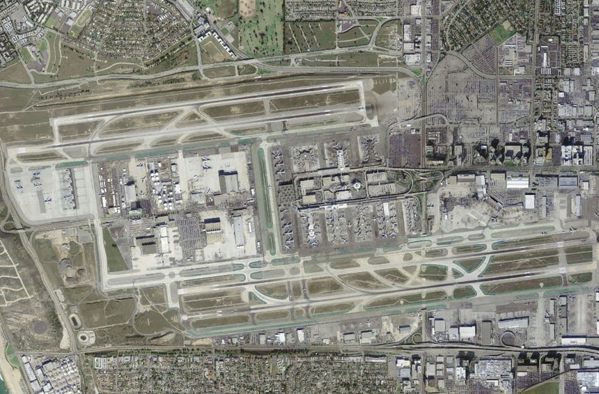 los angeles international airport satellite view los angeles international airport satellite view