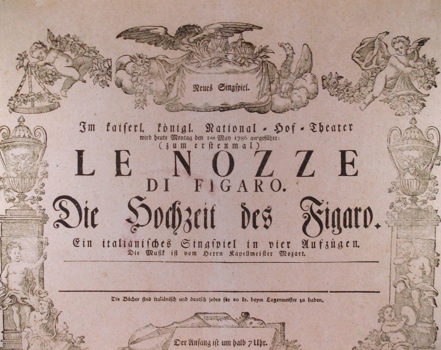 The Marriage of Figaro (Work - Wolfgang Amadeus Mozart/Lorenzo da Ponte) |  Opera Online - The opera lovers web site