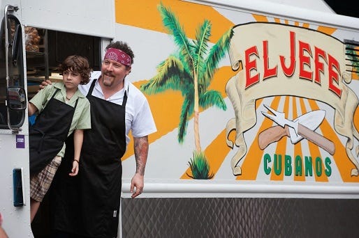 Jon FAvreau as the title character in the new movie Chef Jon FAvreau as the title character in the new movie Chef