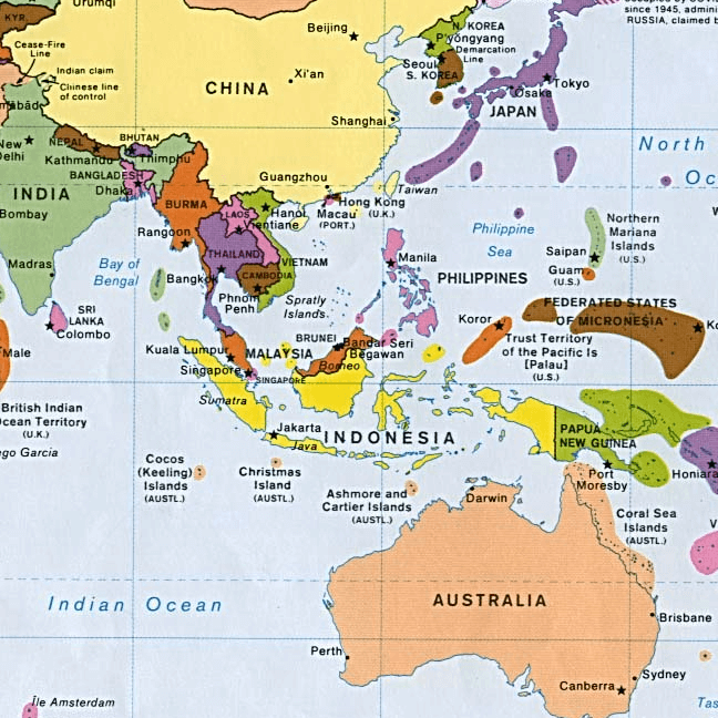 IS AUSTRALIA REALLY A PART OF ASIA?