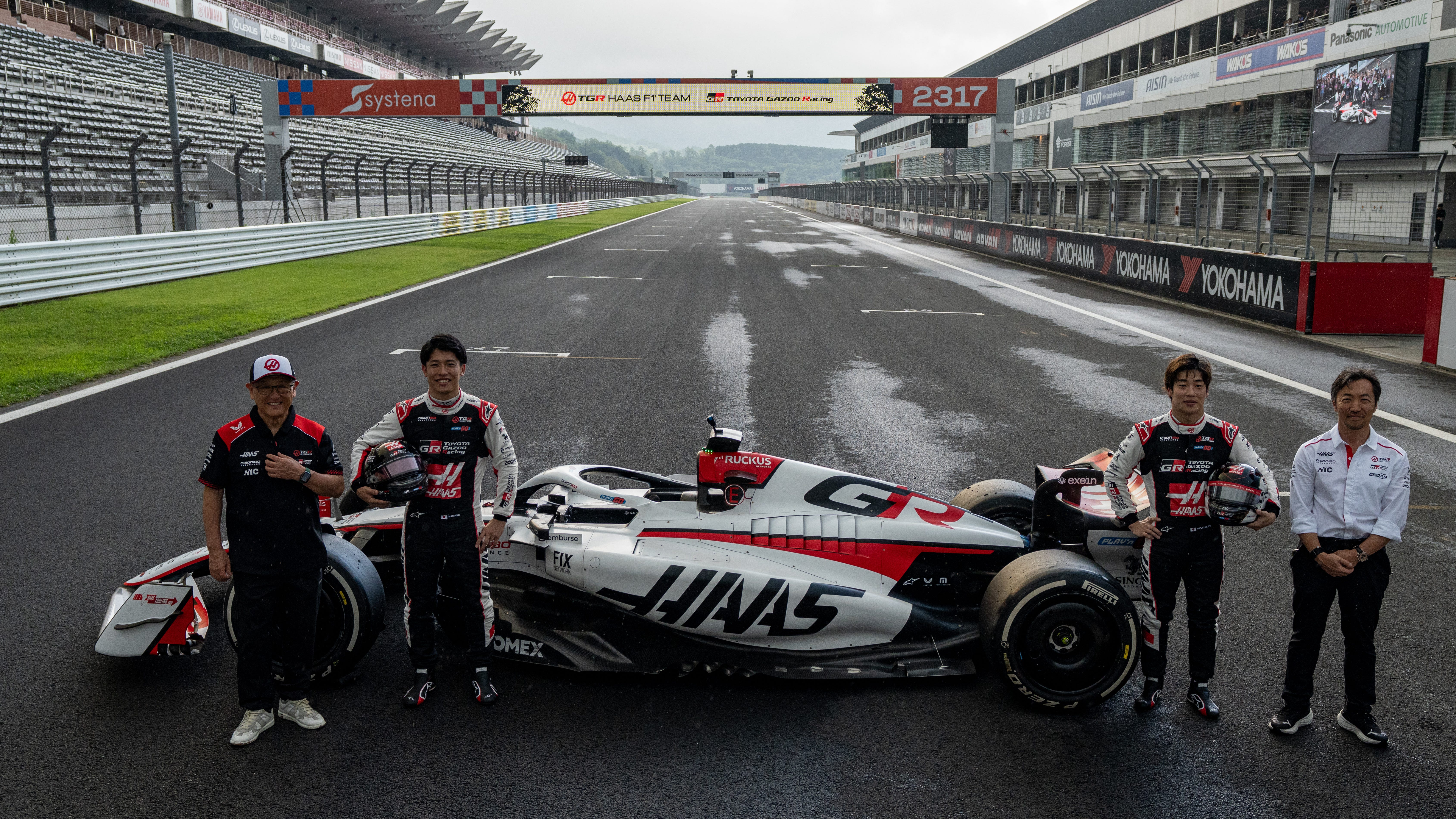 fukufuku How Nirei Fukuzumi's maiden F1 test outing with Haas went