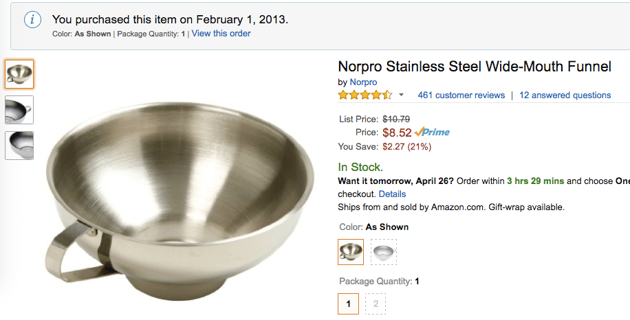 stainless steel ball jar funnel how to make butter - real butter from raw milk :)