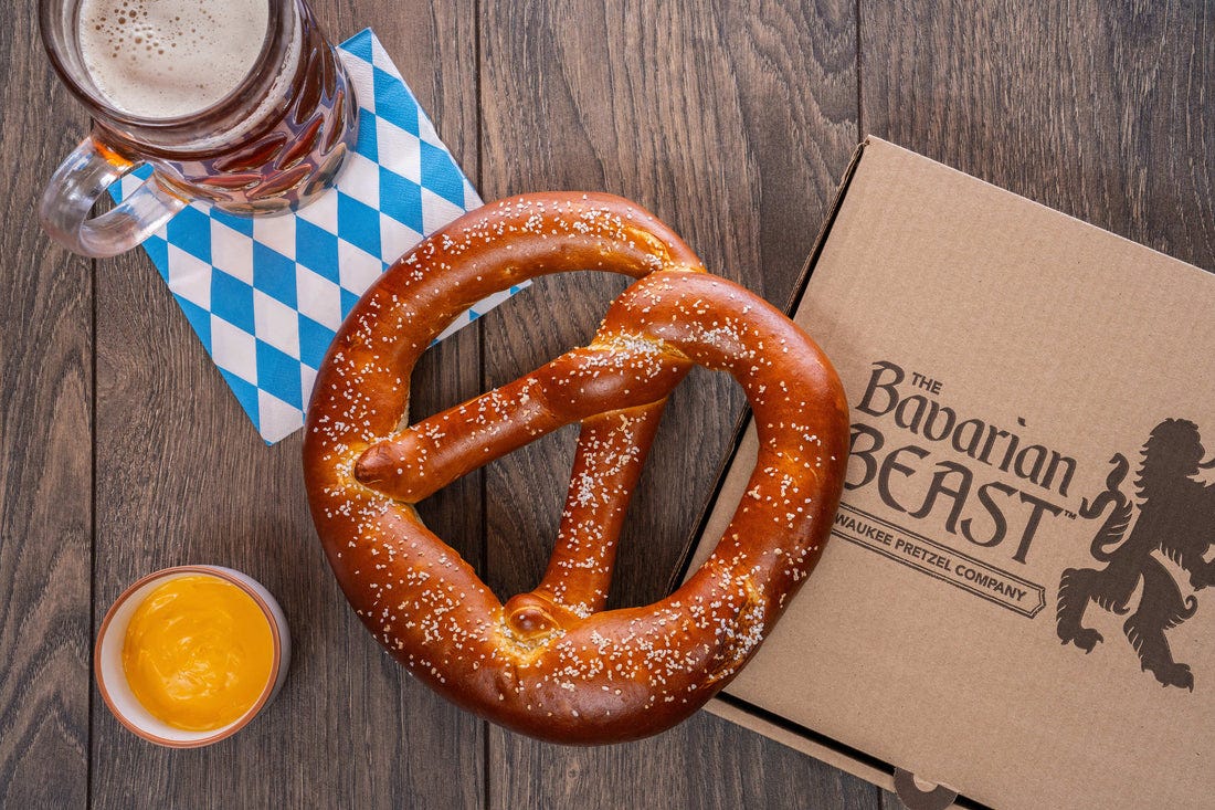 Bavarian Beast Giant Bavarian Soft Pretzel