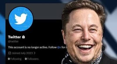 X, the social media platform formerly known as Twitter, has suspended its iconic @Twitter handle for allegedly violating X's rules. #Twitter #elonmusk #centristnation X, the social media platform formerly known as Twitter, has suspended its iconic @Twitter handle for allegedly violating X's rules. #Twitter #elonmusk #centristnation