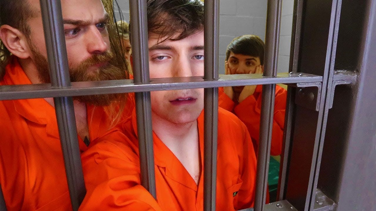 I Spent 24 Hours Straight In Prison - Challenge - YouTube