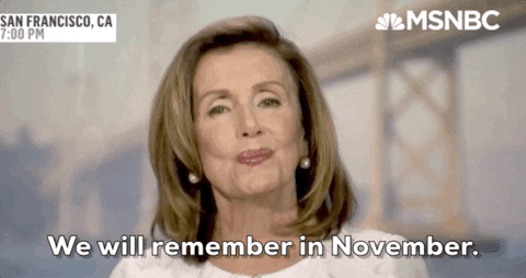 Nancy Pelosi Dnc GIF by MSNBC Nancy Pelosi Dnc GIF by MSNBC