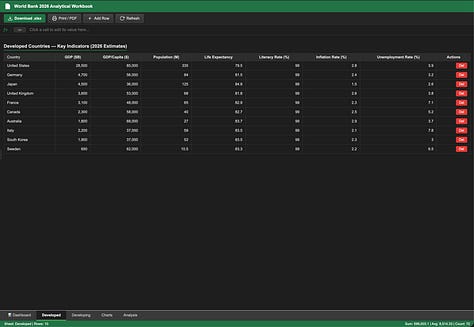 Deepseek V4 Pro - Visual UI Layout “Screenshot” (Excel Sheet Mode)