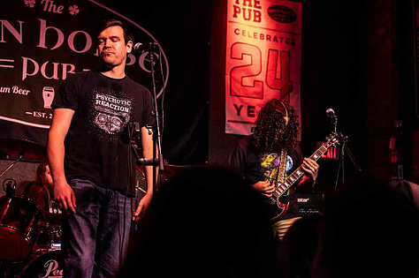 Chasing the Coyote performs at the Iron Horse Pub, Wichita Falls, January 2025