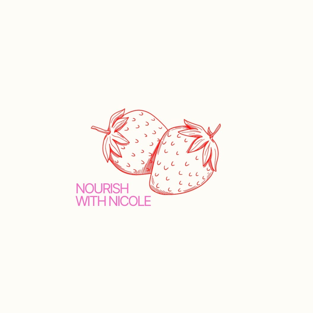 Nourish with Nicole logo