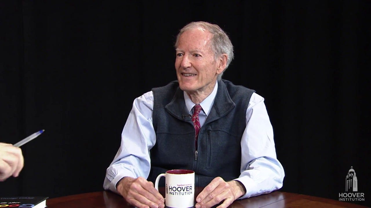 George Gilder: Blockchain Is the Future -- "Uncommon Knowledge" with Peter  Robinson | National Review