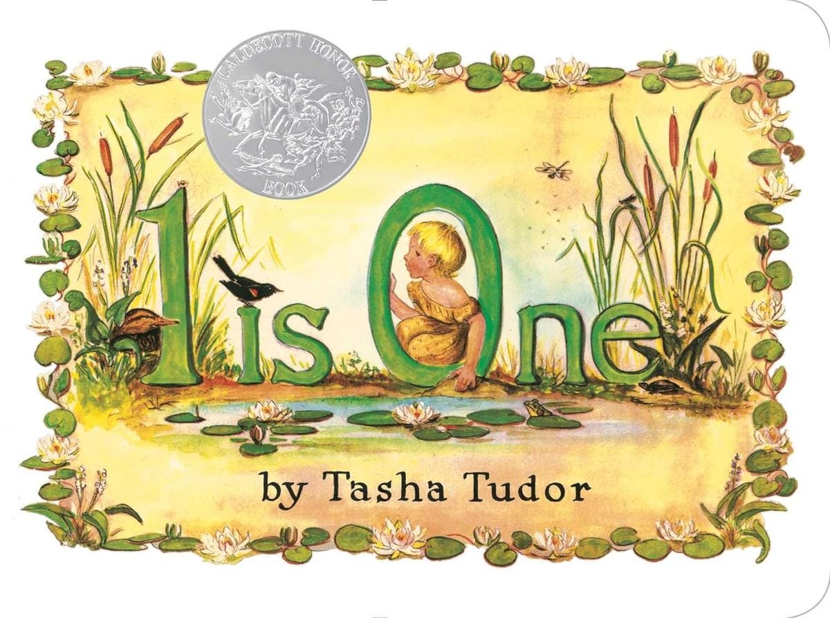  "1 Is One" by Tasha Tudor.