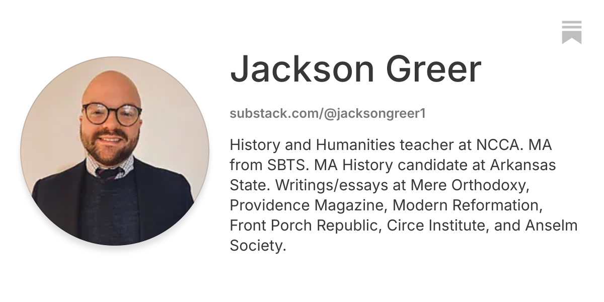 Jackson Greer | Substack
