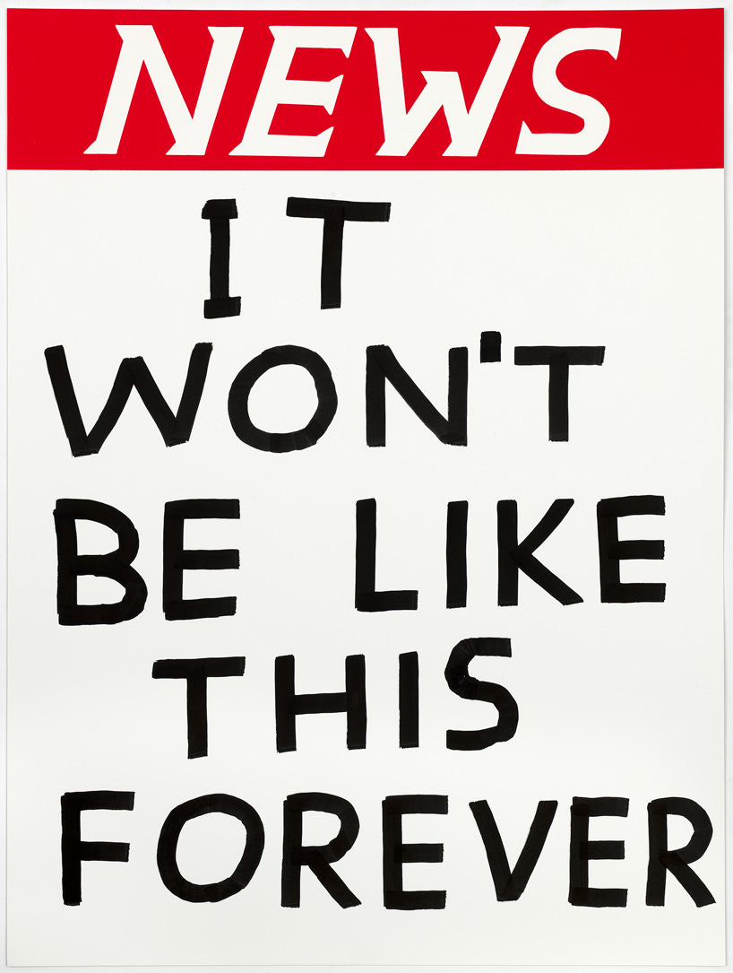 artist david shrigley shares a message of hope during coronavirus lockdown