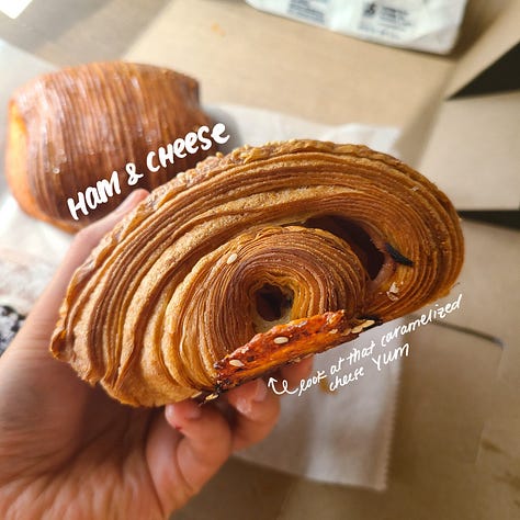 Vicente Bakery & Bistro Ham & Cheese Croissant