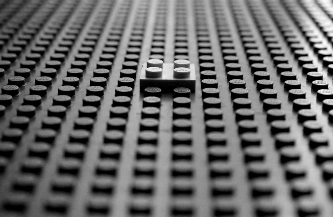 blue and yellow plastic blocks