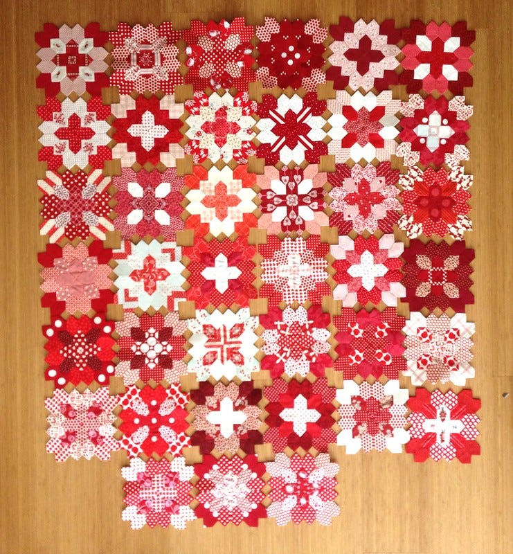 Lucy Boston POTC blocks Lucy Boston POTC blocks
